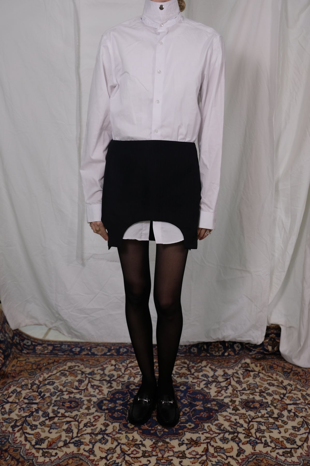 High Collar top