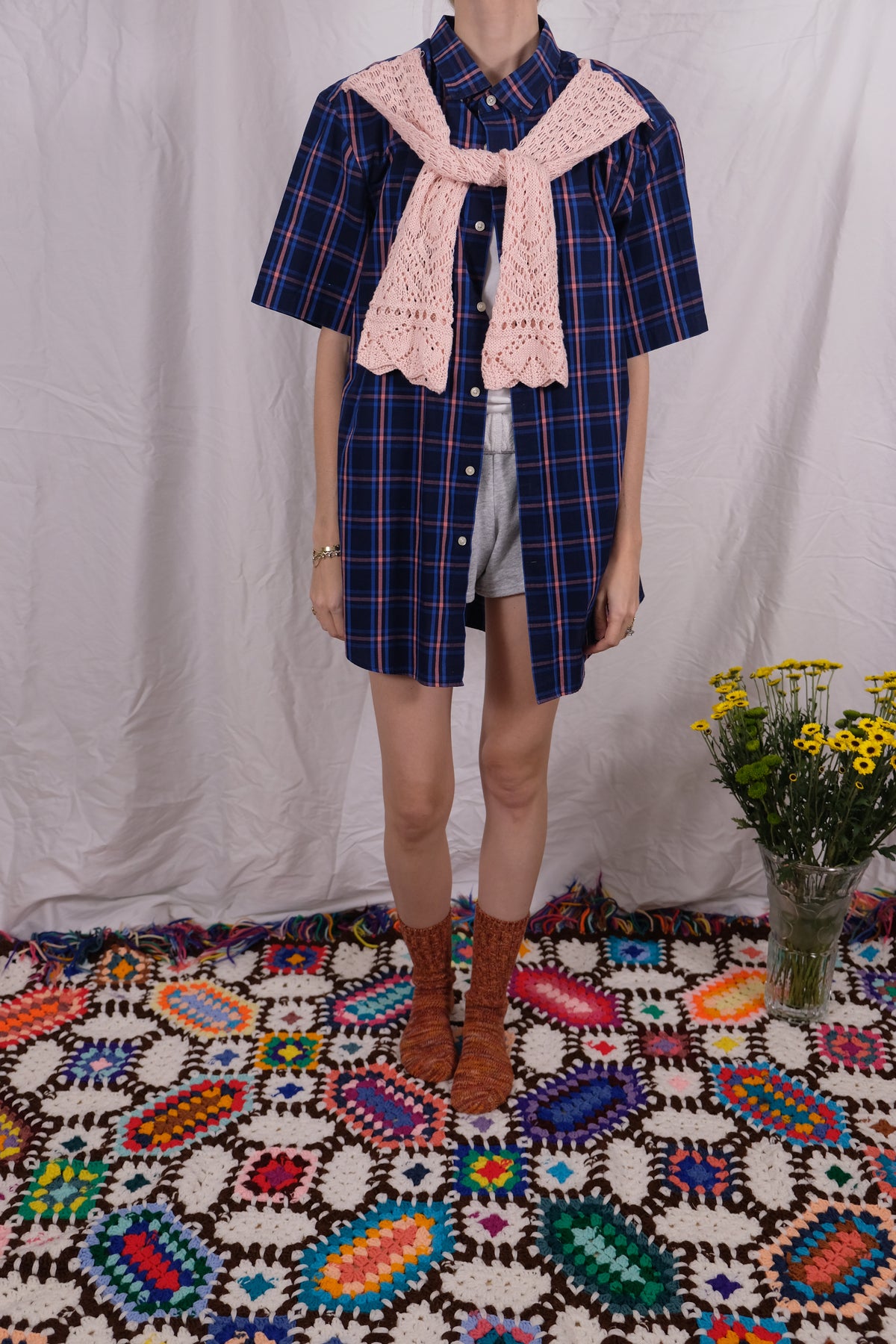 Cozy buttoned