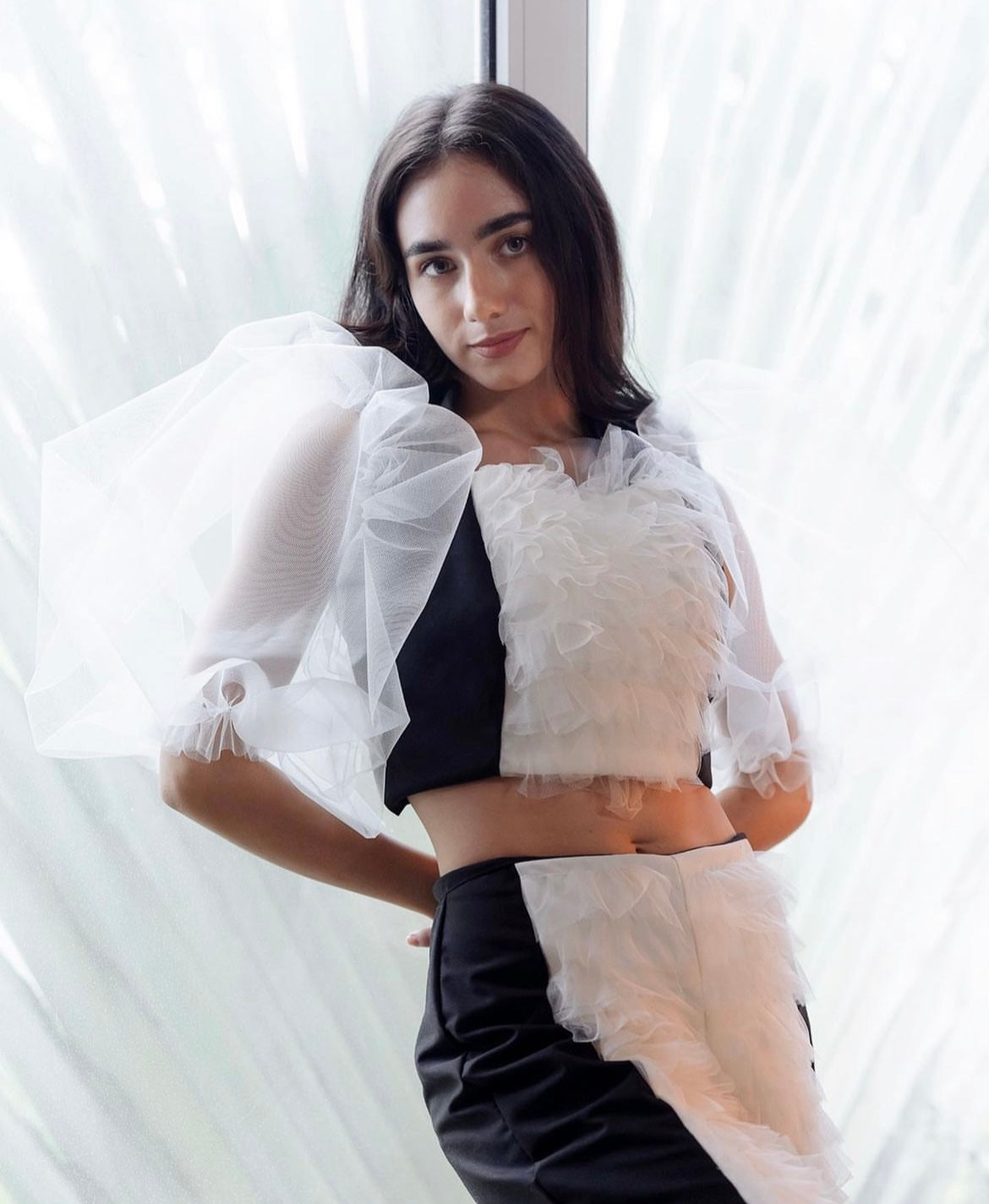 Puffy Tulle BW Set