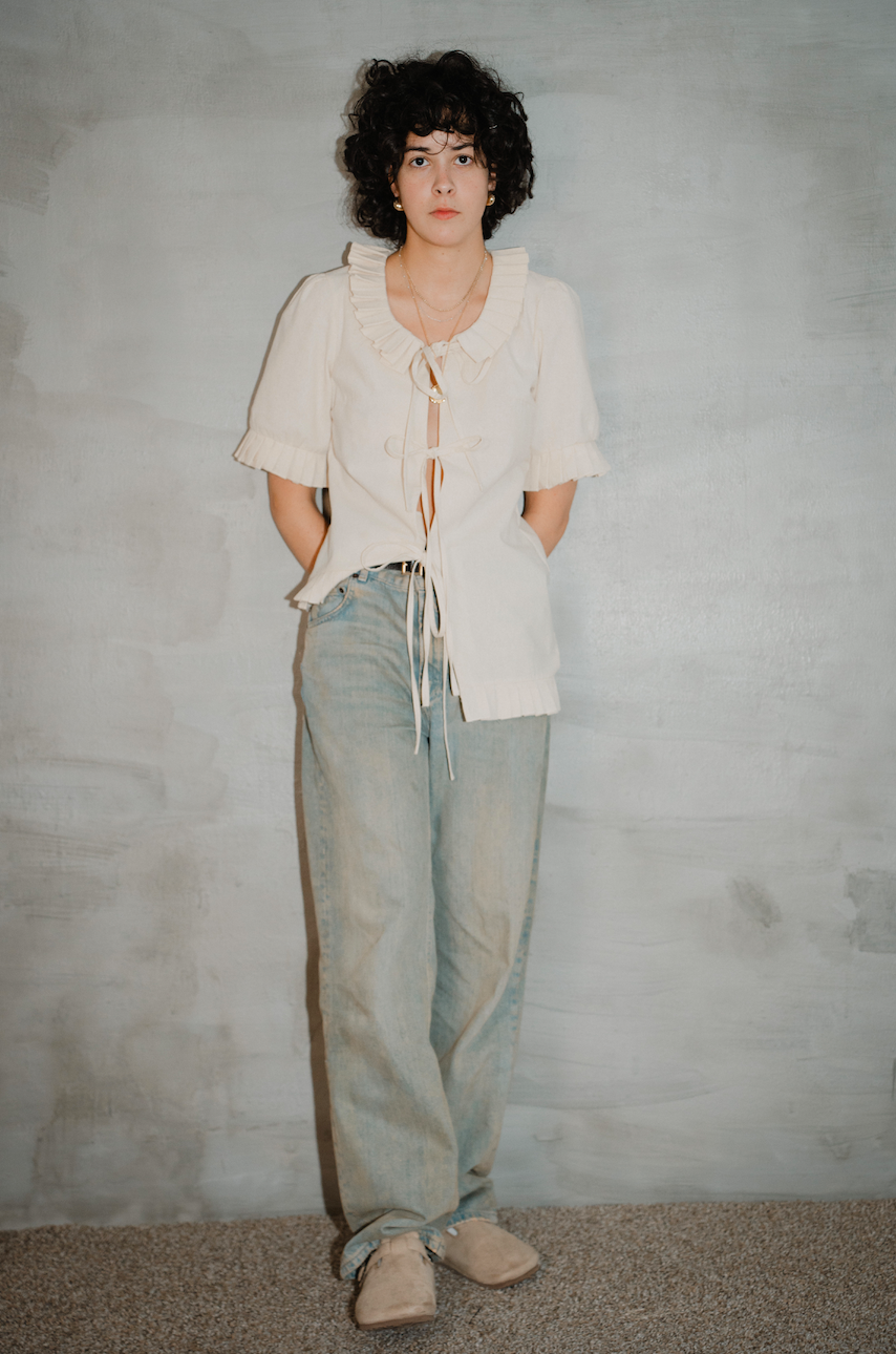 Front Lace-Up Top