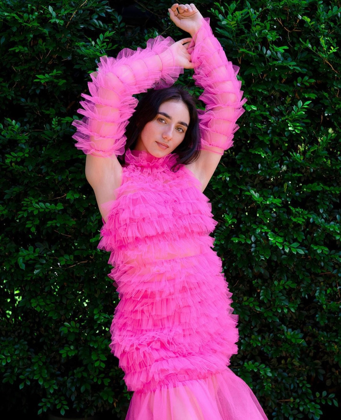 Hot Pink Dress