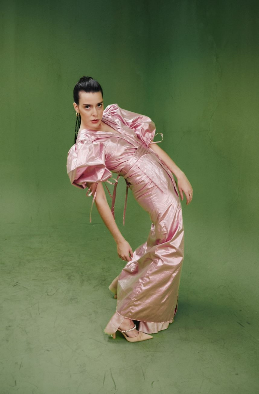 Electric Pink Gown